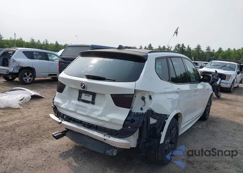 2014 BMW X3 xDrive28I z USA, uszkodzony, nr VIN 5UXWX9C56E0D30154